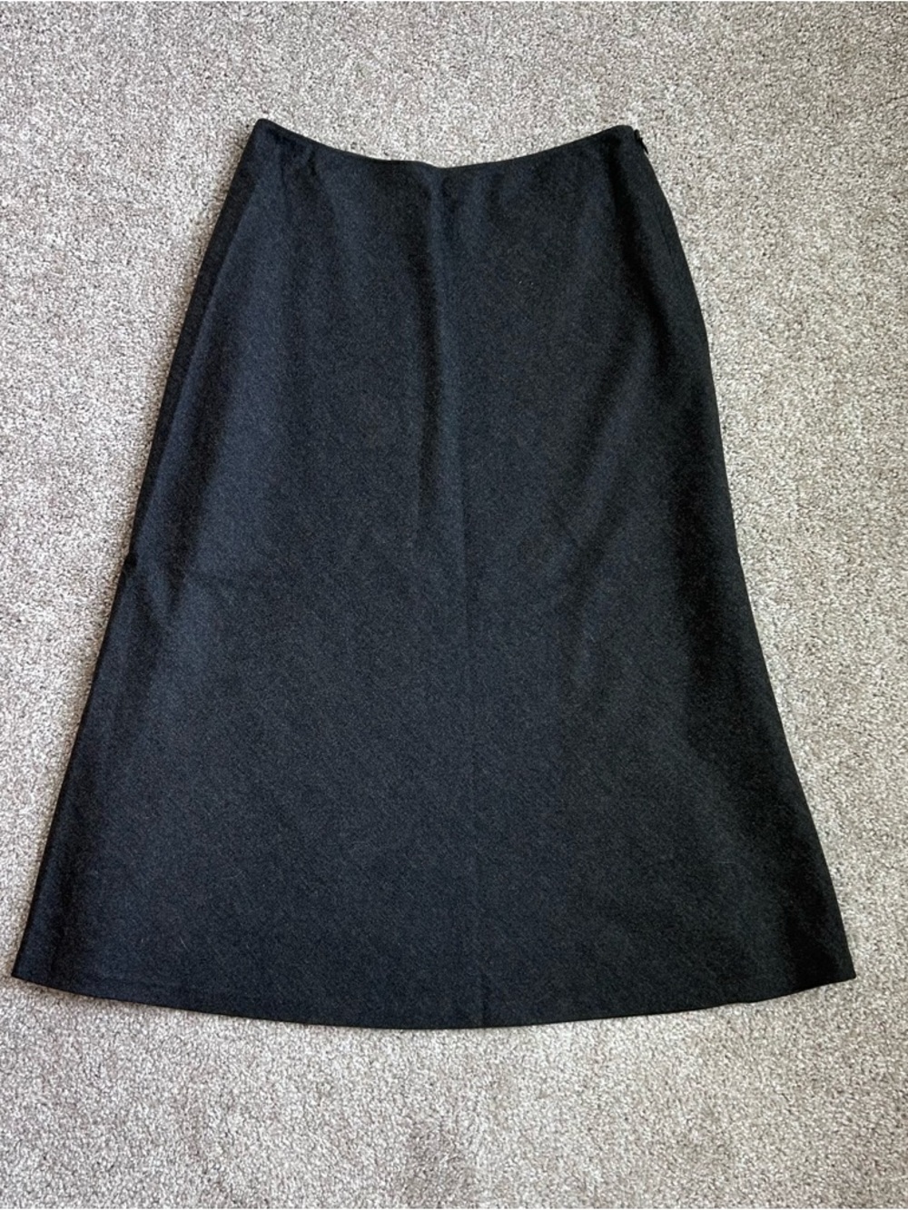 Ralph Lauren Collection Purple Label Wool Skirt Size 8 Made in USA Luxury